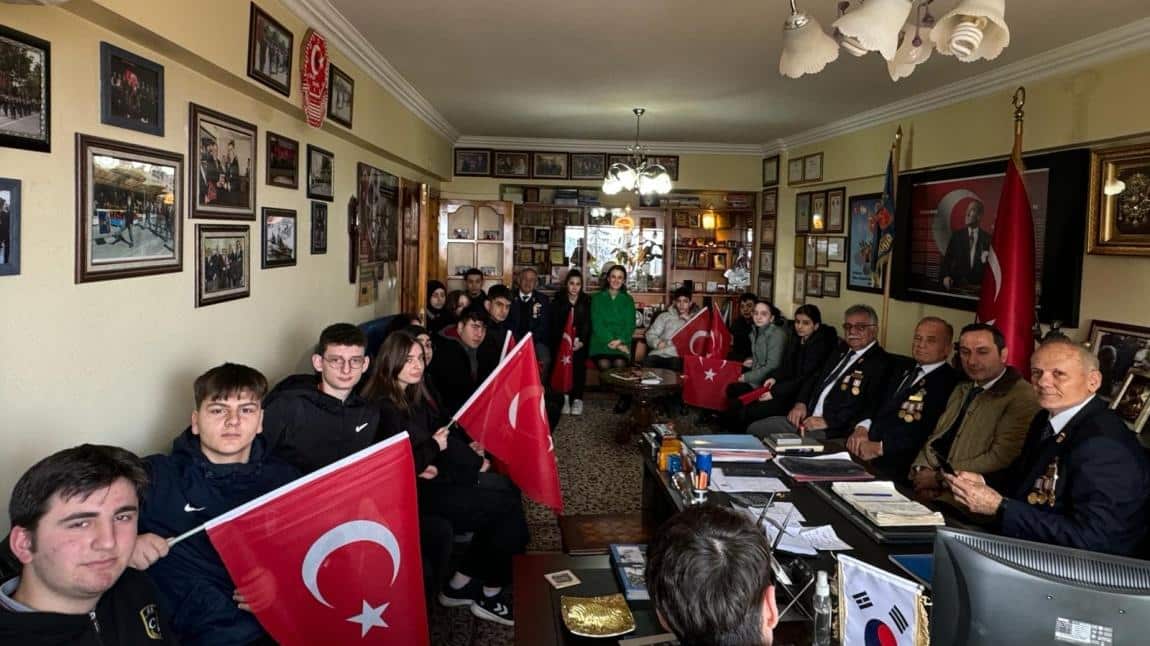 Değerler Kulübümüz Muharip Gaziler Derneği Trabzon Şubesi'ni Ziyaret Etti